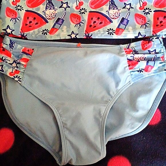 NWOT Cat&Jack Watermelon tankini - Picture 3 of 7